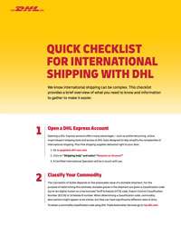 Download our checklist now