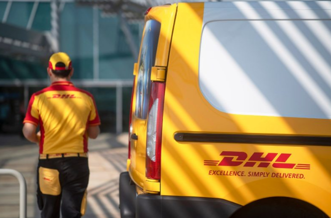 DHL Delivery van