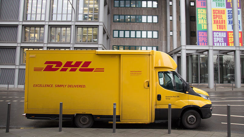 DHL van