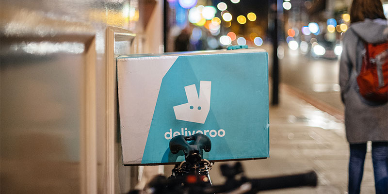 deliveroo bicycle