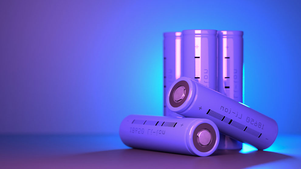 purple batteries