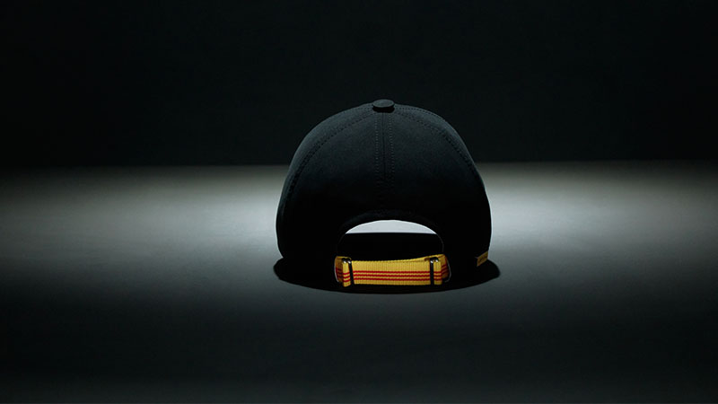 Black DHL branded cap