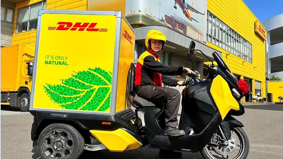 DHL納入蓋亞電動三輪車 加速綠色物流旅程