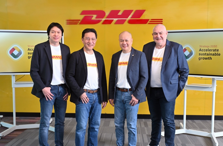 Executives from all four DHL divisions in Thailand